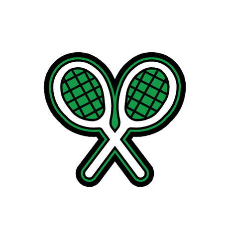 Crossed Tennis Racquets