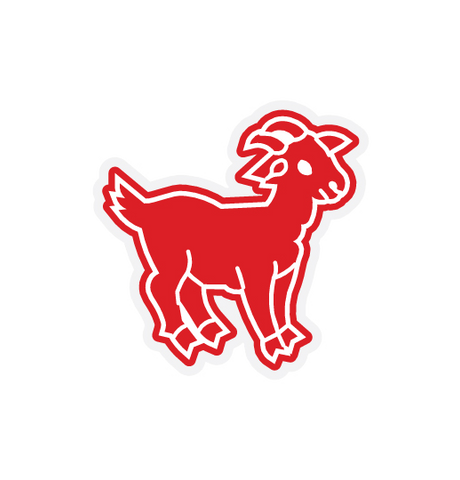 Texas Goat Sticker Goat – Team Texas Letter Jackets